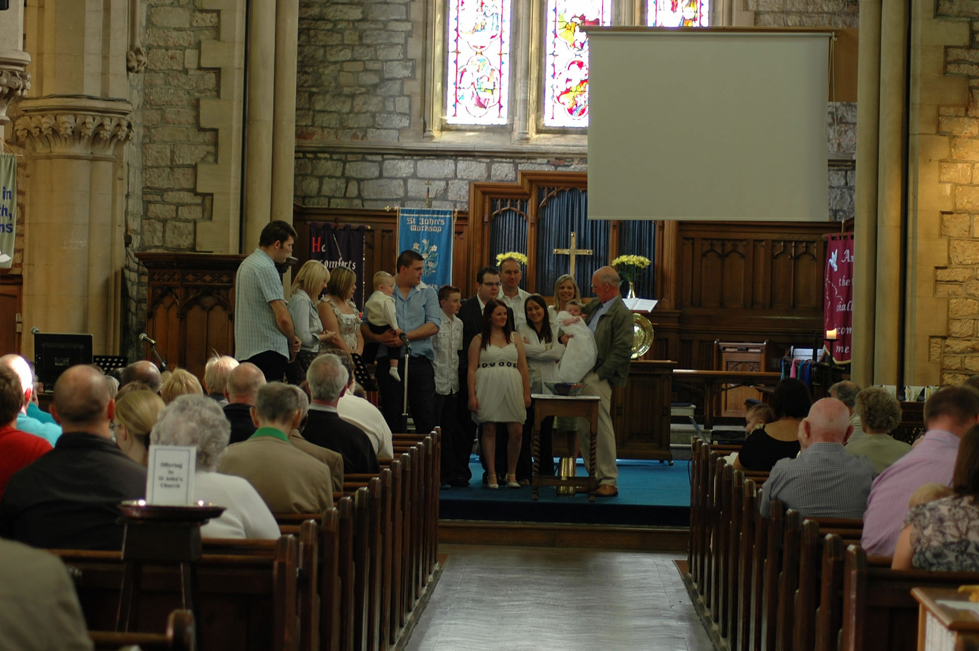 Baptism and Weddings at St Johns' Church, Worksop